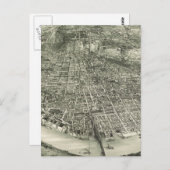 Carte Picturale Ancienne de Cincinnati (1900) (Devant / Derrière)
