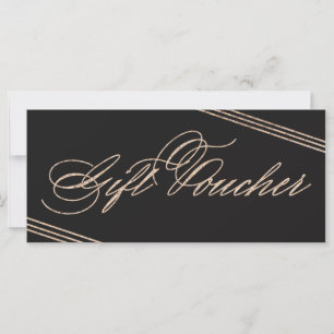 Carte Pièce cadeau Glam Black Gold 50 Photographie