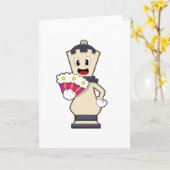 Carte Pièce de jeu d'échecs Reine à Chess.PNG (Fleur jaune)