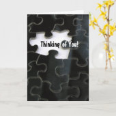 Carte Pièce de puzzle manquante (Fleur jaune)