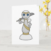 Carte Pièce d'échecs Pion Épée Échecs (Fleur jaune)