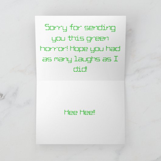 Carte Pied (Intérieur)