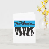 Carte Pied de danse (Fleur jaune)