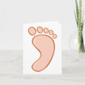 Carte Pied droit humain (Devant)