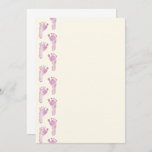 Carte Pieds (Devant / Derrière)