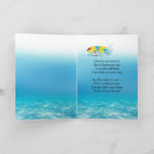 Carte Pieds nus dans la piscine Anniversaire (Intérieur)