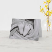 Carte Pieds tendres (Fleur jaune)