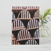 Carte Pièges en bois de homard vertical (Debout devant)