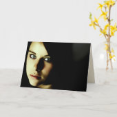 Carte Piercing Silence Card (Fleur jaune)