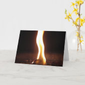 Carte pierre à flamme (Fleur jaune)