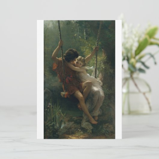Carte Pierre-Auguste Cot - Printemps (Debout devant)