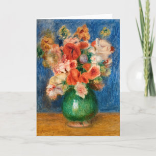 Carte Pierre-Auguste Renoir - Bouquet