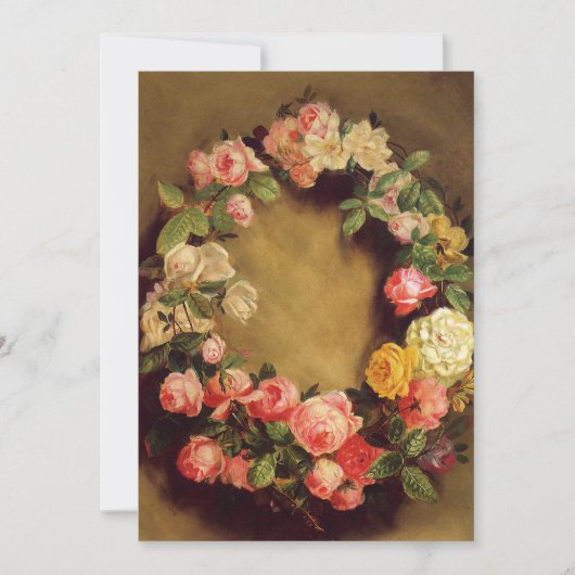 Carte Pierre-Auguste Renoir - Couronne des Roses (Devant)