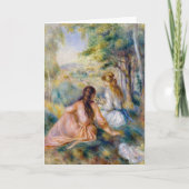 Carte Pierre-Auguste Renoir - Dans le pré (Devant)