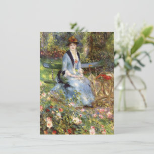 Carte Pierre-Auguste Renoir - Dans les Roses