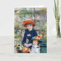 Pierre-Auguste Renoir - Deux soeurs sur la terrass