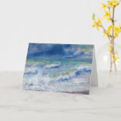 Carte Pierre-Auguste Renoir - La mer (Fleur jaune)