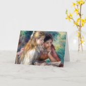 Carte Pierre-Auguste Renoir - Lecture (Fleur jaune)
