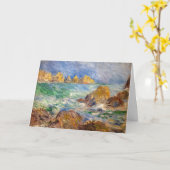 Carte Pierre-Auguste Renoir - Marine, Guernesey (Fleur jaune)