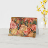 Carte Pierre-Auguste Renoir - Rose (Fleur jaune)