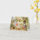 Carte Pierre le lapin (Fleur jaune)