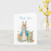 Carte Pierre le Merci du lapin (Fleur jaune)