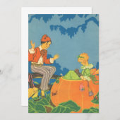 Carte Pierre Pierre Mangeur de Citrouille, Comptine Trad (Devant / Derrière)