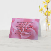 Carte Pierre Teilhard de Chardin (Fleur jaune)