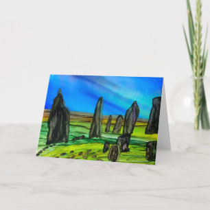 Carte Pierres fixes de Callanish
