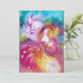 Carte PIERROT ET ARLECCHINA Carnaval de Venise, (Debout devant)