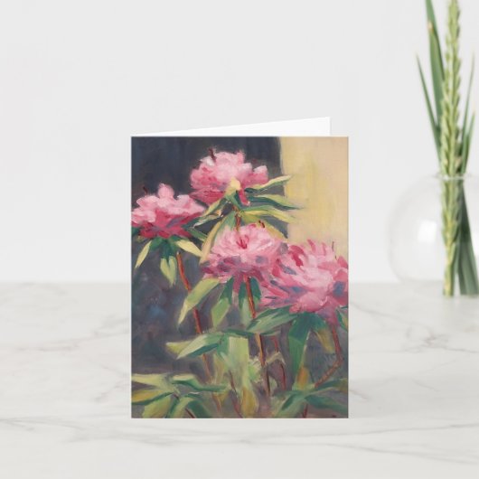 Carte "Pies roses" (Devant)