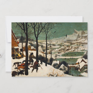 Carte Pieter Bruegel L'Ancien - Chasseurs Dans La Neige
