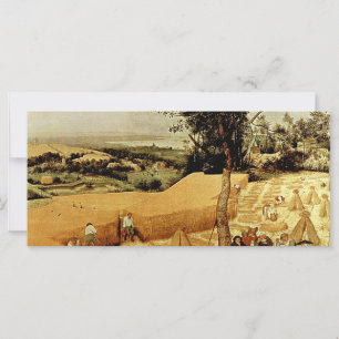 Carte Pieter Bruegel's The Harvesters (1565)