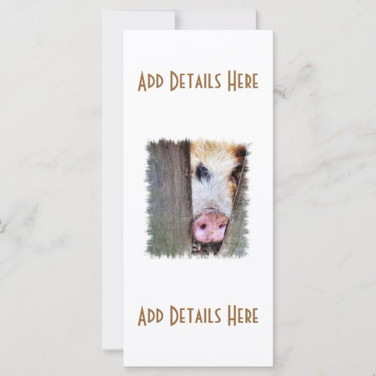 CARTE PIG (Devant)