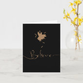Carte Pig Feathers (Fleur jaune)