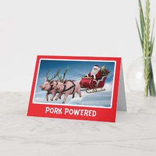 Carte Pig Reindeer