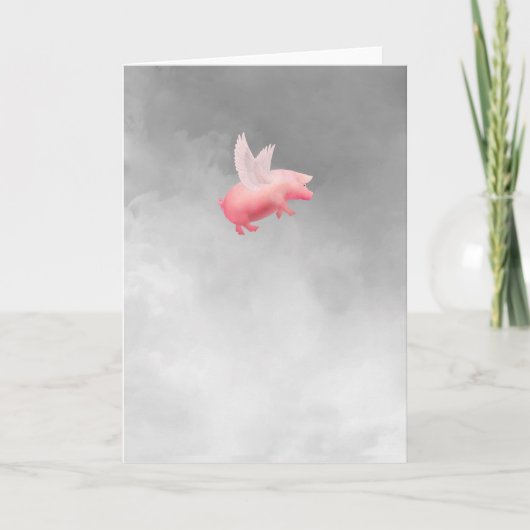 Carte Pig volant (Devant)