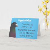 Carte Pigeon (Fleur jaune)