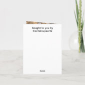 Carte Pigeons sur le pont à Hythe Card (Dos)