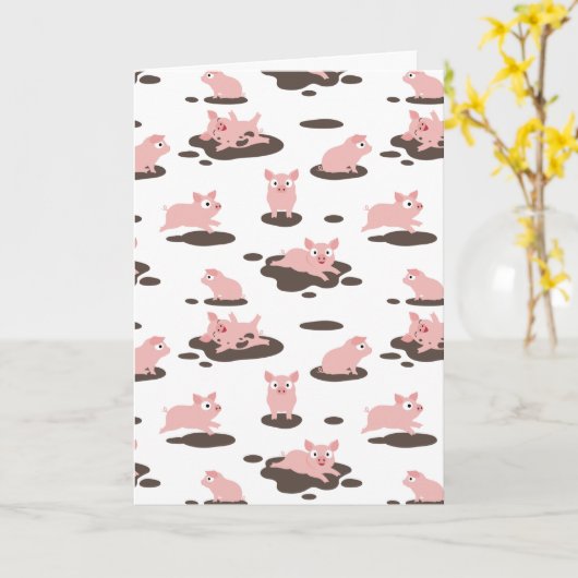 Carte Piglets (Fleur jaune)