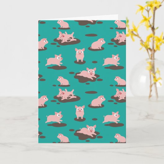 Carte Piglets (Fleur jaune)