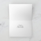 Carte Pikes Peak Sunset Hazeting Card (Intérieur)