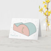 Carte Pilates Spine Corrector Thank you (Fleur jaune)