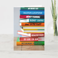 Pile de livres colorés de retraite