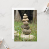 Carte Pile De Roches Balancées (Devant/Arrière en situation)