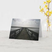 Carte Pilier à carder nulle part (Fleur jaune)