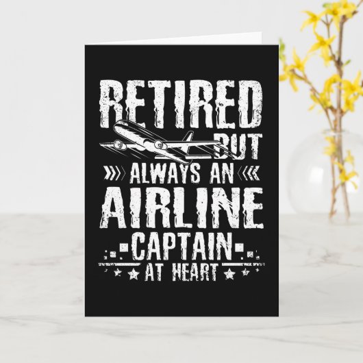 Carte Pilot de Retired (Fleur jaune)