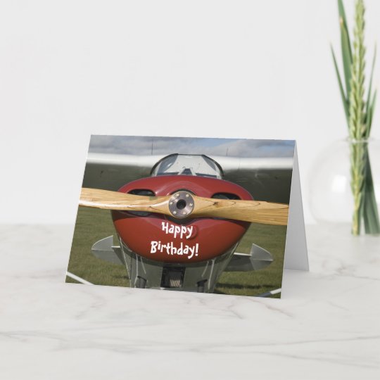 Carte Pilote De Joyeux Anniversaire D Avion Zazzle Be