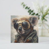Carte Pilote Koala (Debout devant)