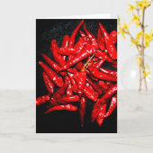 Carte Piment Fort - Nature Morte (Fleur jaune)